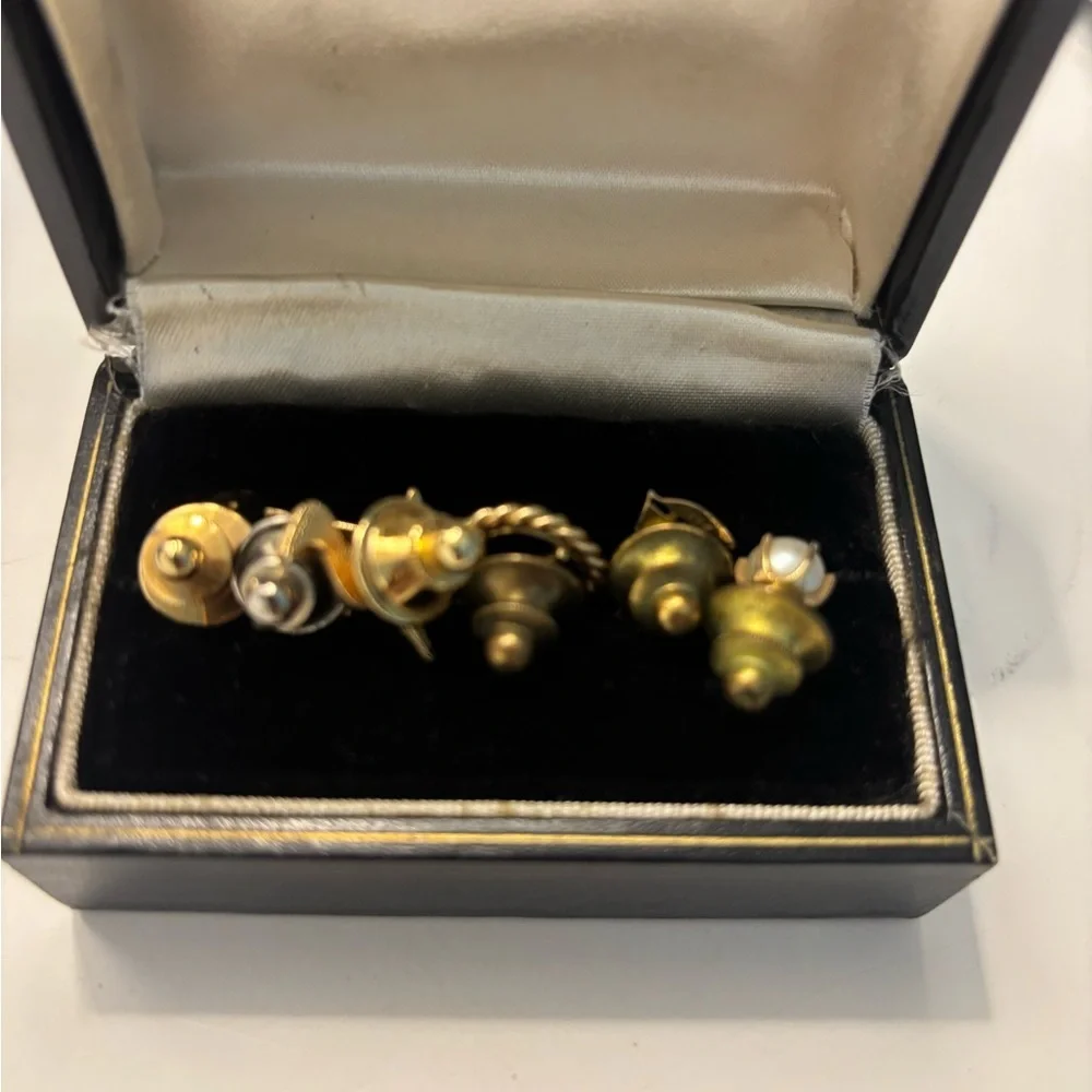 Vintage Tie Pins Set Of 6